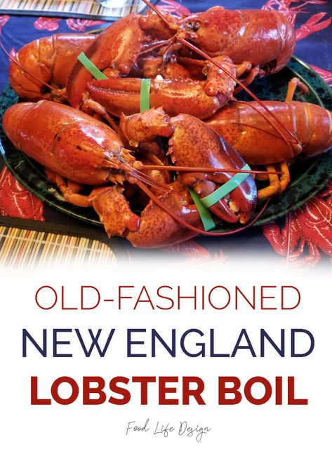 Lobster Boil Party Ideas, Lobster Boil Recipe, Lobster Boil Party, Lobster Meals, Homemade Cocktail Sauce, Seafood Boils, Steamed Lobster, Seafood Party, Lobster Boil