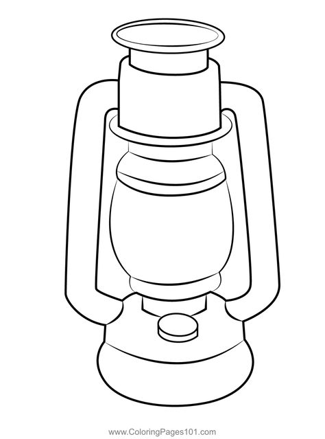 Old Kerosene Lamp Coloring Page Lamp Coloring Page, Kerosene Lamp, Camping Crafts, Kerosene, Free Kids, Printable Coloring Pages, Printable Coloring, Sunday School, Math Activities