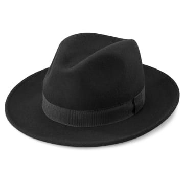 Men's Hats | 152 Styles for men in stock | 365-day returns Casual Black Flat Cap Felt Hat, Wide Brim Wool Fedora For Winter, Winter Fedora With Short Brim In Fur Felt, Fur Felt Fedora With Short Brim For Winter, Classic Black Winter Hat, Classic Black Flat Cap Felt Hat, Wool Fedora With Curved Brim For Winter, Solid Wool Brimmed Fedora, Wool Brimmed Fedora