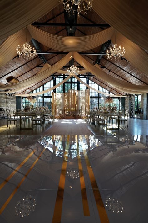 Wedding Hall Design Architecture, Event Hall Interior Design, Event Halls, Prom Venues, Hall Construction, Event Venue Design, Event Space Design, Outdoor Tent Wedding, Event Venue Spaces