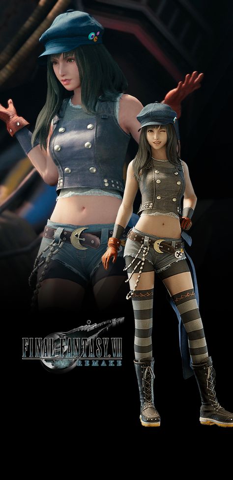 Video Game Outfits, Final Fantasy Collection, Final Fantasy Artwork, Final Fantasy Vii Remake, Nobody Knows, Game Character Design, Final Fantasy Vii, Video Game Characters, Gaming Clothes