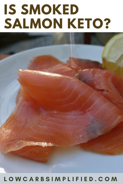 Is smoked salmon low-carb and keto-friendly? How many carbs are in smoked salmon? Get these answers and delicious low-carb and keto-friendly smoked salmon recipes! Low Carb Smoked Salmon Recipes, Keto Smoked Salmon Recipes, Keto Smoked Salmon, Salmon Keto, Lox Recipe, Salmon Snack, Salmon Lox, Low Carb Salmon, Keto Fish