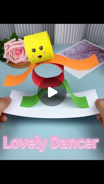 Paper crafts teacher on Instagram: "Lovely 🥰 Dancer 💃   You can play with your kids. They must enjoy it   Follow me @paper.crafts.teacher to view or to learn much more lovely paper crafts and creative handmade for your kids   #papercrafters #papercraft #papercrafting #craftyideas #crafting #crafts #papercrafter #creativehandmade  #craft #craftforkids #craftforchildren #craftersgonnacraft #handmadecrafts #crafthandmade" Teepee Crafts For Kids, Dance Crafts For Preschoolers, Ballerina Crafts For Kids, Person Craft Stick Art, Dancing Activities For Preschoolers, Paper Chain Crafts, Dancer Craft, Dancing Doll Paper Craft, Kandyan Dancers Sri Lanka