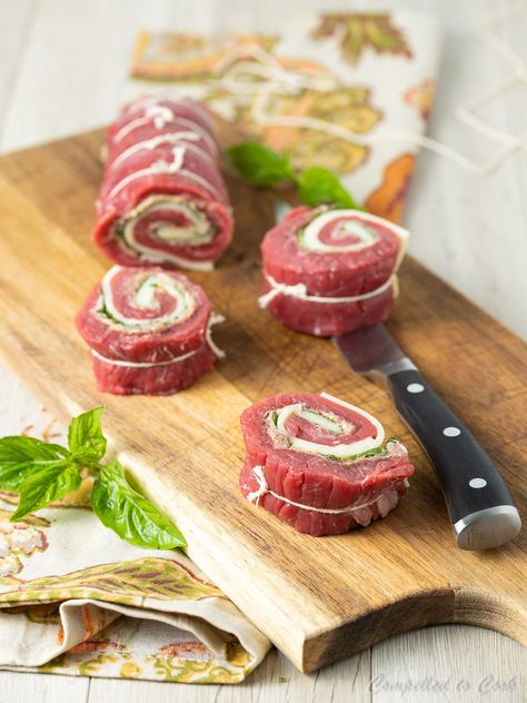 Rolled Steak, Skirt Steak Roll Up Recipes, Ground Beef Roulade, Beef Roulade German, Flank Steak Rolls, Steak Roll Ups, Beef Roulade, Beef Roll Ups, Beef Rouladen