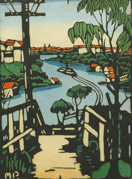 Click here to view image Margaret Preston, Margaret Rose, Australian Painting, Australian Painters, Henri De Toulouse Lautrec, Relief Printing, Linocut Art, Woodcuts Prints, Art Brut