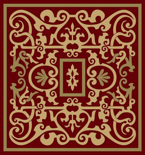 Vector square gold with red ornament of ancient Rome. Roman classical European pattern, tile European Pattern, Board Games Diy, Game Diy, Pattern Tile, Red Ornaments, Diy Games, Vector Shapes, Ancient Rome, Seamless Pattern