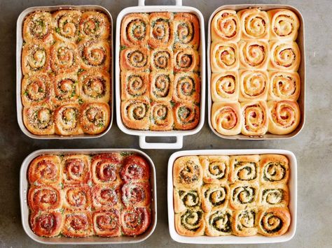 Savory Cinnamon Rolls: Food Network | Father's Day Recipes: Food Network | Food Network Morning Bun, Tyler Florence, Breakfast Rolls, Yeast Breads, Breakfast Sweets, Classic Breakfast, Breakfast Bread, Savoury Baking, Bun Recipe