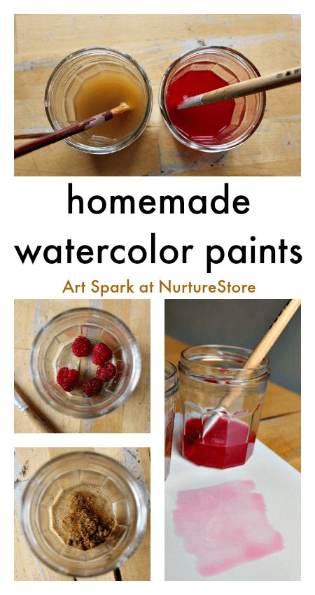 easy homemade watercolor paint recipe Homemade Watercolor Paint, Tinta Natural, Homemade Watercolors, Paint Recipe, Homemade Paint, Homeschool Art, Watercolor Paints, Diy Watercolor, How To Make Paint