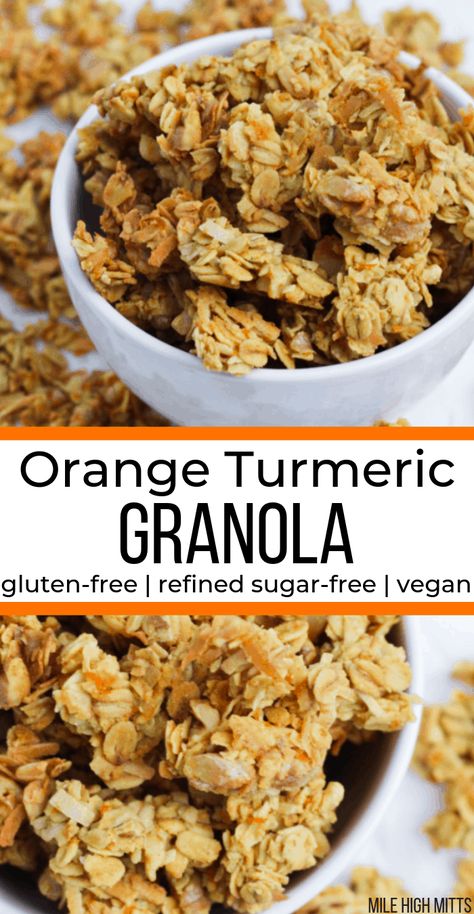 Granola Recipe Homemade, Perfect Healthy Breakfast, Gluten Free Granola, Sugar Free Vegan, Gluten Free Snacks, Granola Recipes, Gluten Free Breakfasts, Healthy Gluten Free, Easy Healthy Breakfast