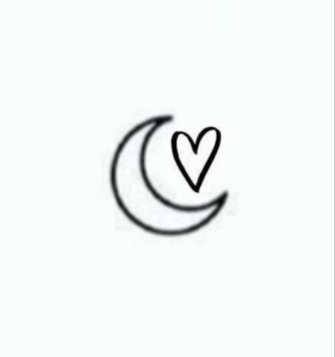 Moon Heart Tattoo, Infiniti Logo, Heart Tattoo, Vehicle Logos, Moon, Tattoos, Quick Saves