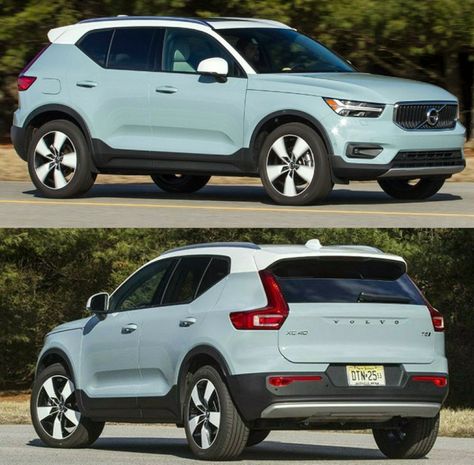 Volvo Xc40 Blue, Small Suv Cars, Volvo Hybrid, Subaru Suv, Volvo 60, Volvo Xc, Car Accessories Diy, Volvo Xc40, Cool Car Accessories