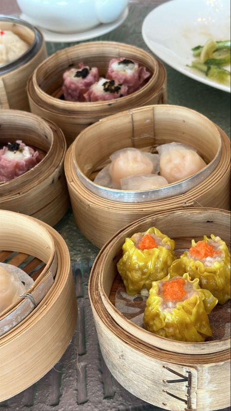 Dimsum Aesthetic, Story Aesthetic Ideas, Dimsum Mentai, Beautiful Dumplings, Siew Mai, Instagram Story Aesthetic, Chinese Aesthetic, Story Aesthetic, Aesthetic Ideas