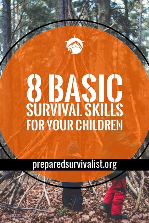 survival skills children - teaching your children survival first aid is important if they head out alone or become lost outside. When something happens you want your child to be safe and capable of surviving on their own. Survival Unit Study, Survival Activities For Kids, Prepper Hacks, Nana Summer, Bushcraft Tools, Wild Crafting, Preparedness Ideas, Shtf Preparedness, Survival Hacks