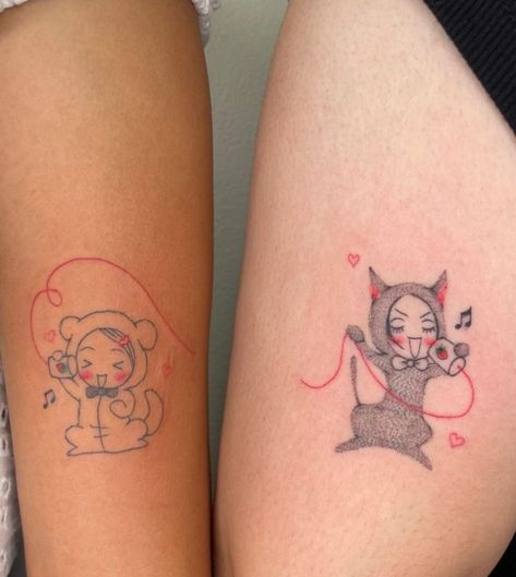 Matching Nana Tattoos, Nana Matching Tattoos, Nana Tatoos, Nana Inspired Tattoos, Small Cute Matching Tattoos, Matching Tattoos Anime, Nanas Tattoo, Anime Couple Tattoos, Anime Matching Tattoos