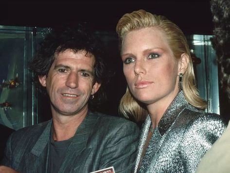 Who Is Keith Richards' Wife? All About Patti Hansen Alexandra Richards, Rolling Stones Keith Richards, Wedding Photo Sharing, 40 Year Anniversary, Patti Hansen, Keith Richards, Modeling Career, Husband Love, Vogue Magazine