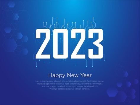 New year 2023 design background with tec... | Premium Vector #Freepik #vector #new-years #new-year #happy-new #new-year-font 2023 Design, Geometric Elements, New Year 2023, Art Cards, Holiday Art, Design Background, Card Art, Science And Technology, Premium Vector