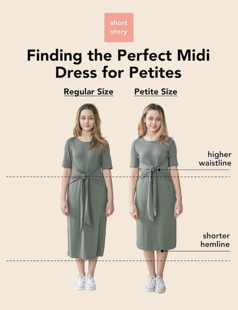 Ever wondered what the difference is between Petite and Regular size clothing? #petitestyle #petitefashion #petiteclothes #styletips #stylebox Petit Plus Size Outfits, Plus Size Petite Outfits, Plus Size Petite Fashion, Petite Plus Size Outfits, Styling Hacks, Kibbe Romantic, Petite Midi Dress, Short Person, Style Hacks