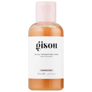 Mini Honey Infused Hair Wash Shampoo - Gisou | Sephora Pink Shuffle, Hair Wash, Hair Cleanse, Sephora Beauty, Color Treated Hair, Treated Hair, Washing Hair, Hair Care Routine, Shampoo And Conditioner