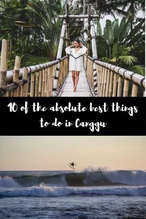 10 of the Absolute Best Things to do in Canggu, Bali - Global Gallivanting Travel Blog Finns Beach Club, Canggu Beach, Bali Surf, Canggu Bali, Surf Camp, Outdoor Yoga, Bohemian Beach, Southeast Asia Travel, Surfing Waves