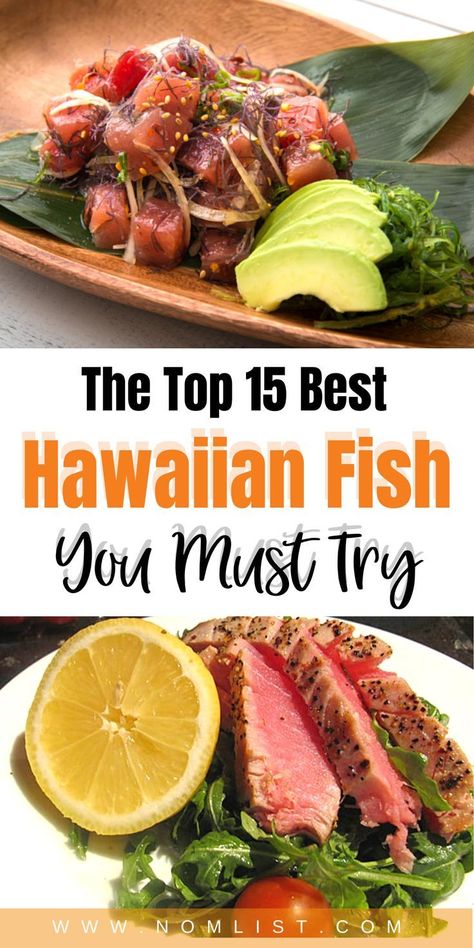 The Best 15 Edible Hawaiian Fish [Some of these will surprise you!] Hawaii is home to a wide variety of tropical fish, many of which you aren’t able to find elsewhere in the world. They have a huge variety of very delicious and flavorful tasting fish. Before your vacation to Hawaii, check out this ultimate guide to all the best Hawaiian fish you must try! From tuna to swordfish and more! Try these mouthwatering fish when you go to Hawaii! Fijian Food, Vacation To Hawaii, Hawaiian Fish, Comfort Food Southern, Comfort Food Recipes Dinners, Easy Comfort Food, Healthy Comfort Food, Quick Weeknight Meals, Heart Healthy Recipes