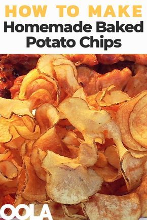 Homemade Potato Chips Deep Fryer, Baked Potato Chips In Oven, Deep Fried Potato Chips, Home Made Potato Chips, Homemade Potato Chips Recipe, Homemade Crisps, Potato Chips Homemade, Potatoes Chips, Homemade Potato Chips