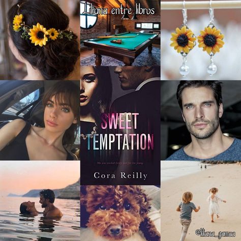 Sweet Temptation by Cora Reilly Sweetest Temptation Cora Reilly, Sweet Temptation Aesthetic, Sweet Temptation Cora Reilly, Books Fanart, Books History, Book Collage, Sweet Temptation, Romantic Love Images, Cora Reilly