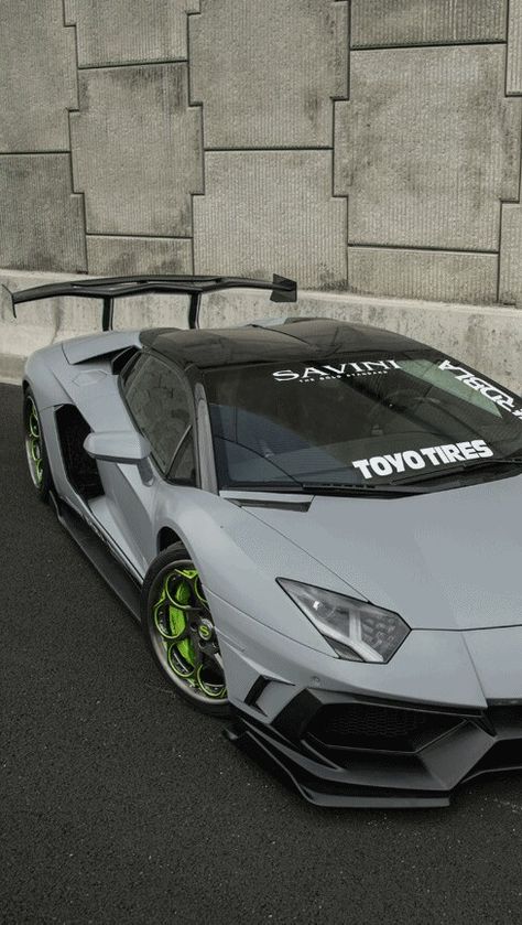 (°!°) Lamborghini Aventador with a Aimgain Kit Lamborghini Aventador Wide Body Kit, Tuning Cars, Custom Car, Car Set, Hell Yeah, Lamborghini Aventador, Car Tuning, Body Kit, Fast Cars