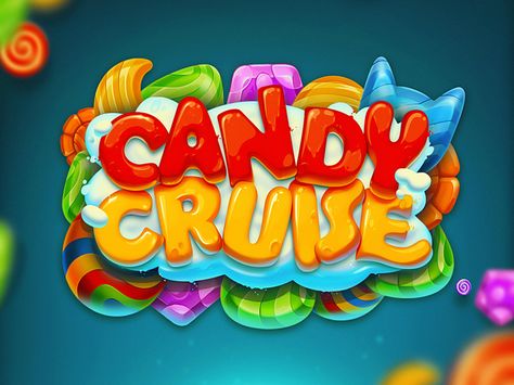 Hi Everyone, we have just uploaded our new project. Although we have finished it previous year, only now we have time to share it with you. You can check it on our Behance. page!) Match Three Games, Candy Logo, Game Font, Game Logos, Match Three, Casino Logo, Game 2d, Candy Games, Logo Game