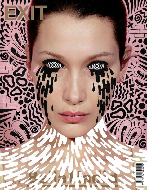 Amazing! Enjoy the pop-surreal doodles on cover magazine by the London based illustrator Hattie Stewart. Hattie Stewart, The Face Magazine, Mixed Media Illustration, Altered Photo, Magazine Collage, Travel Drawing, Fashion Magazine Cover, Doodle On Photo, Photography Illustration