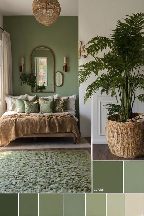 Discover why BM Fern (463) is the top choice for 2024 bedroom colors. Uncover the best paint options for a stylish space. #ad    home decor interior design, space planning, interior design space planning, decorating interiors #Colortrend #wallpaint2024 #color2024  #DIYpainting #DIYhomedecor #Fixhome Space Planning Interior Design, Wall Art For Bathroom, 2024 Bedroom, Solid Wood Kitchen Cabinets, Paint For Kitchen Walls, Fall Furniture, French Interior Design, Sage Green Bedroom, Neutral Fall Decor