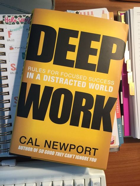 Deep Work Book, Cal Newport, Deep Work, Empowering Books, Amazing Books, Book Recommendation, Self Development Books, Audio Books Free, Audio Book