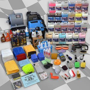 Mobile Car Detailing Business, Mobile Auto Detailing Setup, Mobile Detailing Van Setup, Auto Detailing Garage Ideas, Car Detailing Studio, Car Detailing Equipment, Mobile Car Wash Equipment, Car Detailing Supplies, Car Detailing Tools