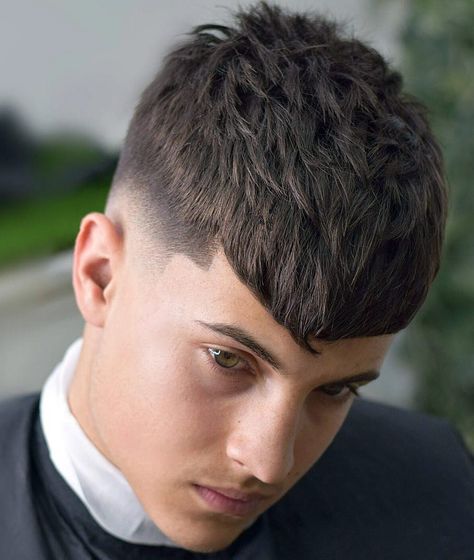 100 Best Hairstyles for Teenage Boys - The Ultimate Guide | Haircut Inspiration Hairstyles For Teenage Boys, Curly High Top Fade, Fringe Haircuts, Short Sides Haircut, Army Haircut, Boys Haircuts With Designs, Angular Fringe, Short Fade Haircut