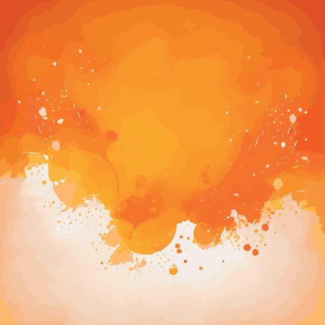 Realistic yellow-orange watercolor texture on a white background - Vector illustration Flex Design Background, पुण्यतिथि Banner, Orange Texture Background, Yellow Texture Background, Hindu Background, Orange Yellow Background, Orange And Yellow Background, Yellow Abstract Background, Texture Background Design