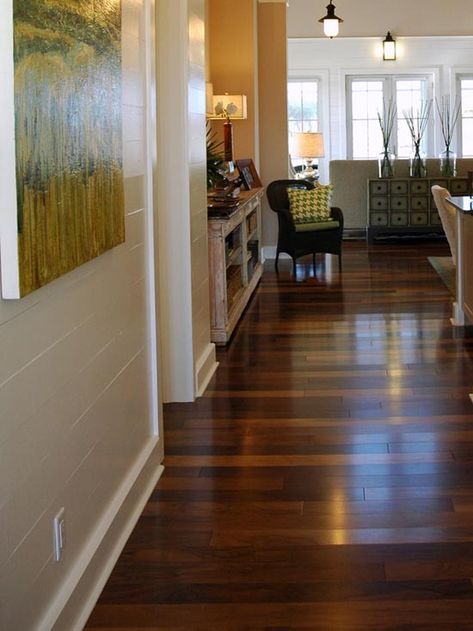 I love the color variation in this Dark Hardwood Floor Sustainable Flooring, Light Hardwood, Hardwood Floors Dark, Dark Hardwood, Floor Ideas, Floor Colors, Hard Wood, Flooring Options, Wood Flooring