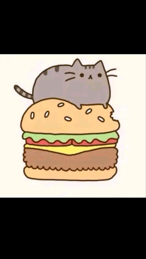 Pusheen Love, Pusheen Cute, Chat Kawaii, Gatto Carino, Vintage Cartoons, Pusheen Cat, Nyan Cat, Image Chat, Dessin Adorable