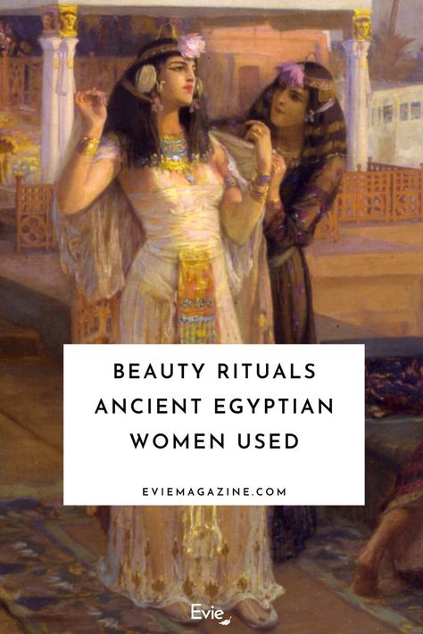 Makeup might seem like a modern phenomenon that has grown into a trillion-dollar business, but cosmetics were equally important to daily life in the ancient world. Ancient Egyptian Women, Egyptian Party, Egyptian Makeup, Egyptian Women, Makeup Secret, Ancient World, African Beauty, Spiritual Practices, Find Beauty