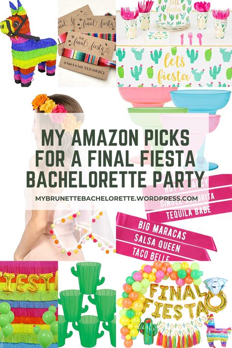 He had her at Hola, now it's time for the bachelorette to say Adios to the single life.  This list should help you plan the most epic Final Fiesta Bachelorette party.  #finalfiesta #fiestabachelorette #bachelorette #bacheloretteparty #partyideas #bachelorettepartyideas #bacheloretteweekend #bachelorettethemes #fiesta #nachoaveragebride #tacoboutlove #love #instalike #igers #picoftheday #instadaily #instafollow #followme #iphoneonly #instagood #bestoftheday #instacool #instago #follow Bachelorette Party Decorations Hotel, Final Fiesta Party, Vegas Decorations, Clean Bachelorette Party, Bachelorette Party Checklist, Final Fiesta Bachelorette Party, Flamingo Bachelorette Party, Destination Bachelorette, Final Fiesta Bachelorette