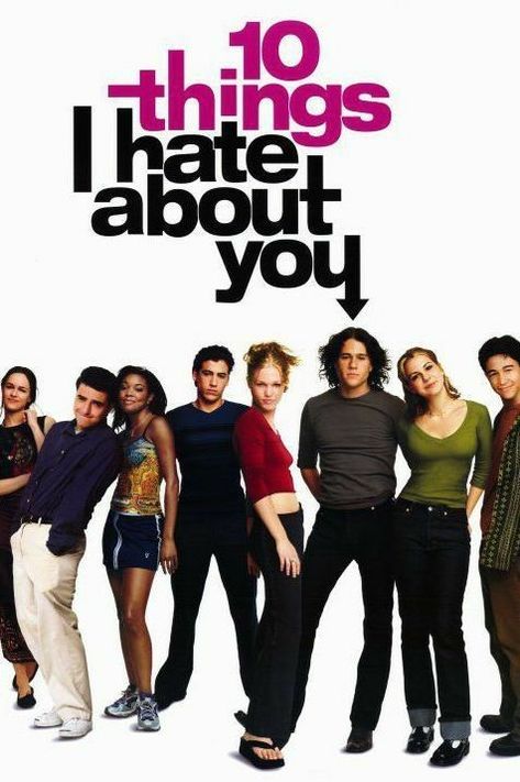 Disney Original Movies List, Best Rom Coms, Best Romantic Comedies, Christmas Movies List, Haley Lu Richardson, Rom Coms, 10 Things I Hate About You, Disney Printables, Best Christmas Movies