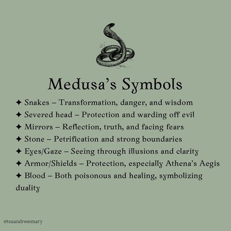 Ready to dive deep into the myths of Medusa? 🐍✨ She’s more than just a monster – she’s a symbol of transformation, power, and protection. Swipe through to see how you can work with her energy and tap into your inner strength⚡️ I’m going LIVE tomorrow (Thursday) at 6pm EST on the group to chat about Medusa, her lore, and my personal experiences working with her. Plus, we’ll open up the floor for a Q&A on any topic! Drop JOIN in the comments for the link👇 #Medusa #medusagorgon #greekmythology... Medusa Painting Greek Mythology, How To Worship Medusa, Medusa Quotes Short, Quotes About Medusa, Working With Medusa, Medusa Witchcraft, Medusa Victim, Medusa Offerings, Medusa Worship