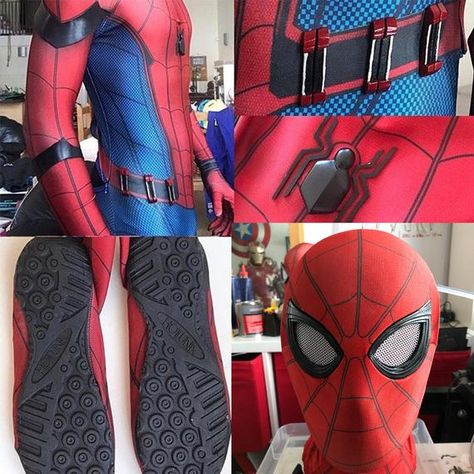 Suit Homecoming, Spiderman Homecoming Suit, Spider Man Suit, Spiderman Web, The Amazing Spiderman, Homecoming Suits, Spiderman Suits, Spiderman Costume, Marvel Spiderman Art