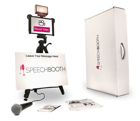 SpeechBooth – The Wedding & Event Video Booth. - SpeechBooth Wedding Video Booth, Guatemala Wedding, Recording Booth, Diy Wedding Video, Video Booth, Booth Wedding, Event Props, Video Message, Event Video