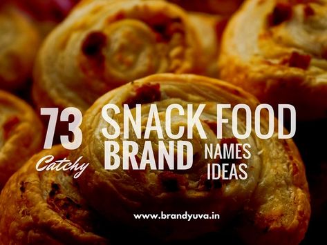 A Creative name is the most important function of marketing. Check here creative and catchy Snack Food brand names Ideas for your Inspiration. Snack Name Ideas, Snack Business Name Ideas, Food Company Name Ideas, Food Business Name Ideas Catchy, Food Brand Name Ideas, Branding Video, Frozen Food Packaging, Food Business Card, Cookies Branding