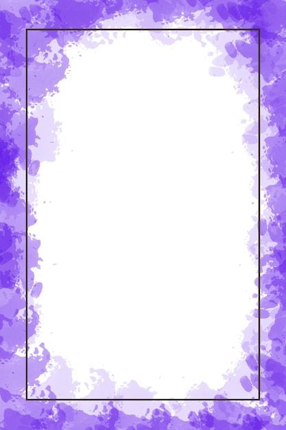 Dairy Border Design, Purple Frame Border, Purple Border Frame, Purple Border Design, Poster Border Design, Aesthetic Border Designs Drawing, Backgrounds Purple, Purple Save The Dates, Purple Frames