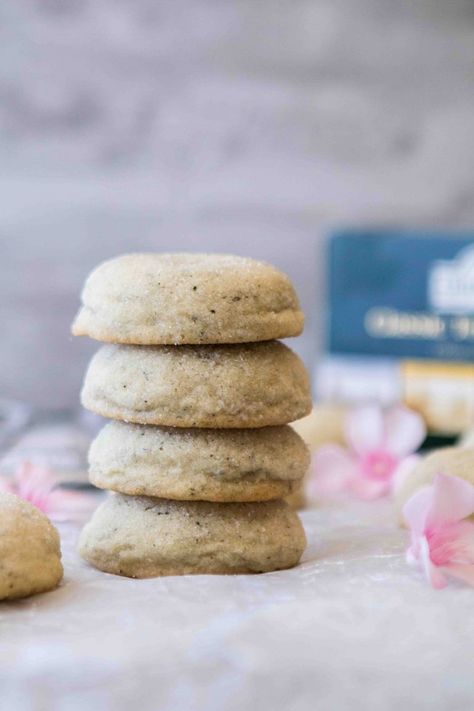 Thick Earl Grey Cookies - Lifestyle of a Foodie Earl Grey Recipes, Earl Grey Cookies, Earl Grey Cake, Lifestyle Of A Foodie, Sugar Cookie Recipe, Tea Cookies, Bakery Recipes, Baking Sweets, Earl Grey