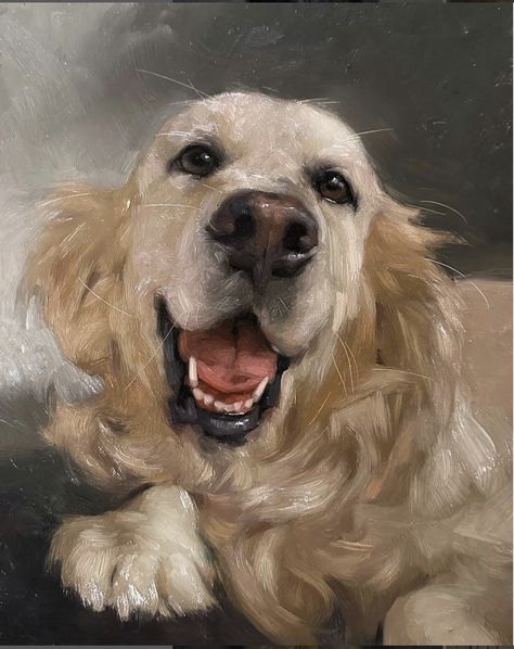 Jennifer Gennari, Pet Portraiture, Pet Portrait Paintings, Bizarre Magazine, Dog Portraits Painting, Dog Portraits Art, Beautiful Bizarre, Day Painting, National Pet Day