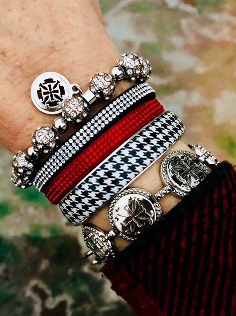 Rustic Cuff Bracelets, Rustic Cuff, Casual Jewelry, Post Ideas, Arm Candy, Red And Black, Oklahoma, Body Jewelry, Jewelry Crafts