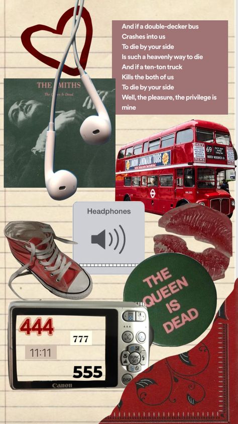 Smiths Poster Aesthetic, The Smiths Poster Aesthetic, The Smiths Lockscreen, Smiths Wallpaper, The Smiths Poster, And If A Double Decker Bus The Smiths, The Smiths Shuffle, Music Vibe, New Headphones