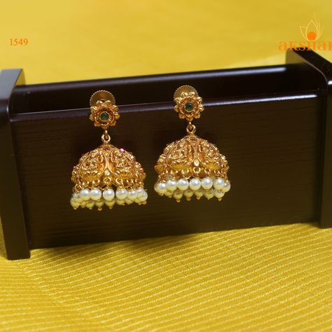 Weight : 19.8 Grams Material : 92.5 Silver Plating : 24 Carat gold micro plated For enquiries please DM or WhatsApp @9988308888 #Akshara#Aksharasilver#silver #jhumkas #earrings #jewellery #oxidisedjewellery #indianjewellery #jewelry #necklace #jhumkis #jhumka #fashion #kundanjewellery #bangles #jhumki #jhumkalove #templejewellery #southindianjewellery #bridaljewellery #jhumkaswag #traditionaljewellery #germansilver #onlineshopping #oxidisedearrings #imitationjewellery #indianwedding #choker # Jhumkas Earrings, Silver Jhumkas, Lakshmi Devi, South Indian Jewellery, Oxidised Jewellery, Kundan Jewellery, German Silver, Temple Jewellery, Indian Jewellery