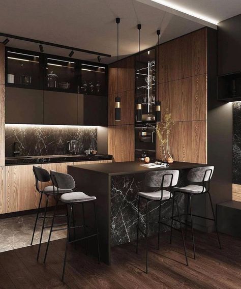 Simple Kitchen Design, Interior Design Games, Modern Kitchen Design Luxury 2020, Kitchen Ideas Modern Luxury, Luxury Kitchen Design, Modern Kitchen Design Luxury, Simple Kitchen, Interior Modern, Kitchen Designs